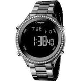 Relógio CHAMPION Digital Led Preto CH40222D - oticasvitoria