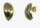 Brinco Tricolor Polido Ouro 18K - 70022704 - oticasvitoria