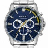 Relógio ORIENT Masculino Cronógrafo MBSSC191 D1SX - oticasvitoria