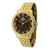 Relógio Champion Feminino Elegance Dourado CN27947R - oticasvitoria