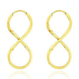 Brinco Argola Infinito Ouro 18K - 70032253 - oticasvitoria