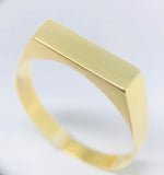 Anel Chapinha Lisa Ouro 18K - 70019230 - oticasvitoria