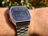Relógio CASIO Vintage A168WEM-1DF - oticasvitoria