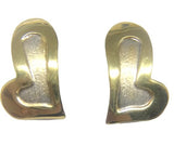 Brinco Coração Torcido Ouro 18K - 00152228 - oticasvitoria