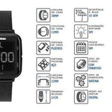 Relógio MORMAII Digital Preto MO6600AG/8P