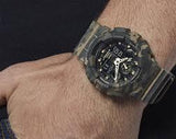 Relógio CASIO G-SHOCK Camuflado GA-100CM-5ADR - oticasvitoria