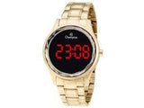 Relógio CHAMPION Digital Led Dourado CH48019P - oticasvitoria