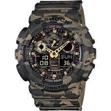 Relógio CASIO G-SHOCK Camuflado GA-100CM-5ADR - oticasvitoria