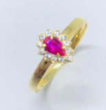 Anel 18K - J7129R - oticasvitoria