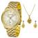 Relógio Lince Feminino Analógico Kit Brinco + Colar LRGH093L KV72C1KX - oticasvitoria