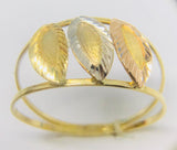 Anel Aro Duplo Tricolor Ouro 18K - 70019148 - oticasvitoria