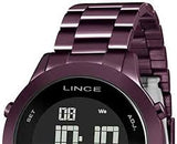 Relógio Lince Feminino Digital Roxo SDPH083L PXUX