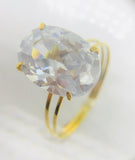 Anel Pedra Zircônia  18K - VJAN499-Z