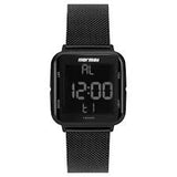 Relógio MORMAII Digital Preto MO6600AG/8P