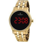Relógio CHAMPION Digital Led Dourado CH40204H - oticasvitoria