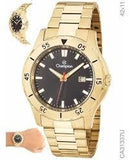 Relógio Champion Masculino Analógico Dourado CA31337U - oticasvitoria