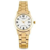 Relógio CASIO Feminino LTP-V002G-7BUDF - oticasvitoria
