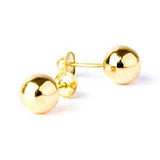 Brinco Bola 6mm Ouro 18K - VJBR004 - oticasvitoria