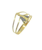 Anel Nossa Senhora Aparecida Esmaltado Ouro 18K - 70030518 - oticasvitoria