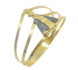 Anel Nossa Senhora Aparecida Esmaltado Ouro 18K - 70030518 - oticasvitoria