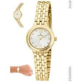 Relógio Champion Feminino Dourado CN28393H - oticasvitoria