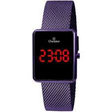 Relógio CHAMPION Digital Led Roxo CH40080L - oticasvitoria