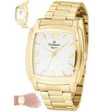 Relógio Champion Feminino Passion Dourado CN25412H