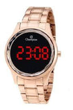 Relógio CHAMPION Digital Led Dourado CH48019P - oticasvitoria