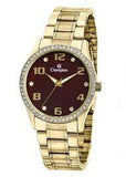 Relógio Champion Feminino Dourado CN29089I - oticasvitoria