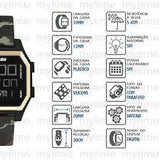 Relógio MORMAII Digital Luau Camuflado MO3124AC/8D - oticasvitoria