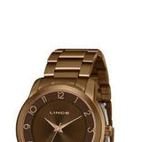 Relógio Lince Feminino Analógico Dourado LRBJ043L N2NX - oticasvitoria