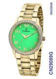 Relógio Champion Feminino Dourado CN29089G - oticasvitoria