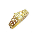 Anel Coroa Vazadinho 18K - AN1520 - oticasvitoria