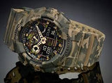 Relógio CASIO G-SHOCK Camuflado GA-100CM-5ADR - oticasvitoria
