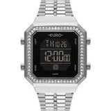 Relógio EURO Feminino Fit Diamond EUBJK032AD/3P
