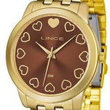Relógio Lince Feminino Analógico Kit Brinco + Colar LRGH093L KV74N1KX - oticasvitoria