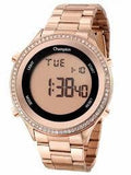 Relógio CHAMPION Digital Led Rosê CH40222Z - oticasvitoria
