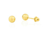 Brinco Bola 3mm Ouro 18K - VJBR001 - oticasvitoria