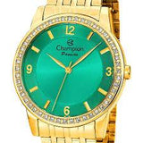 Relógio Champion Feminino Elegance Dourado CN27947G - oticasvitoria