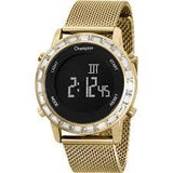 Relógio CHAMPION Digital Dourado CH48117H - oticasvitoria