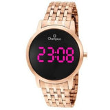 Relógio CHAMPION Digital Led Rosê CH40099Z - oticasvitoria