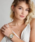 Relógio Lince Feminino Analógico Kit Brinco + Colar LRGH092L KV70S2KX - oticasvitoria