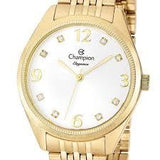 Relógio CHAMPION Feminino Kit Colar e Brincos CN26251W - oticasvitoria