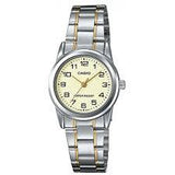 Relógio CASIO Feminino LTP-V001SG-9BUDF - oticasvitoria