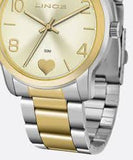 Relógio Lince Feminino Analógico Kit Pulseira LRT4553L KU85C2SK - oticasvitoria