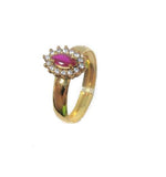 Anel 18K - J7006-R - oticasvitoria